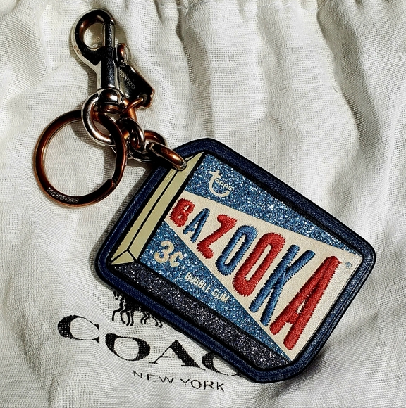 Coach BAZOOKA bag charm/keychain - Picture 2 of 8